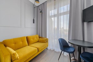 Appartement Deluxe, balcon (6) | Salle de séjour