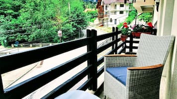 Habitación doble romántica | Terraza o patio