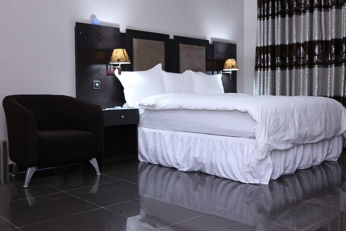 Standaard kamer | 1 slaapkamer, lakens van Egyptisch katoen, luxe beddengoed