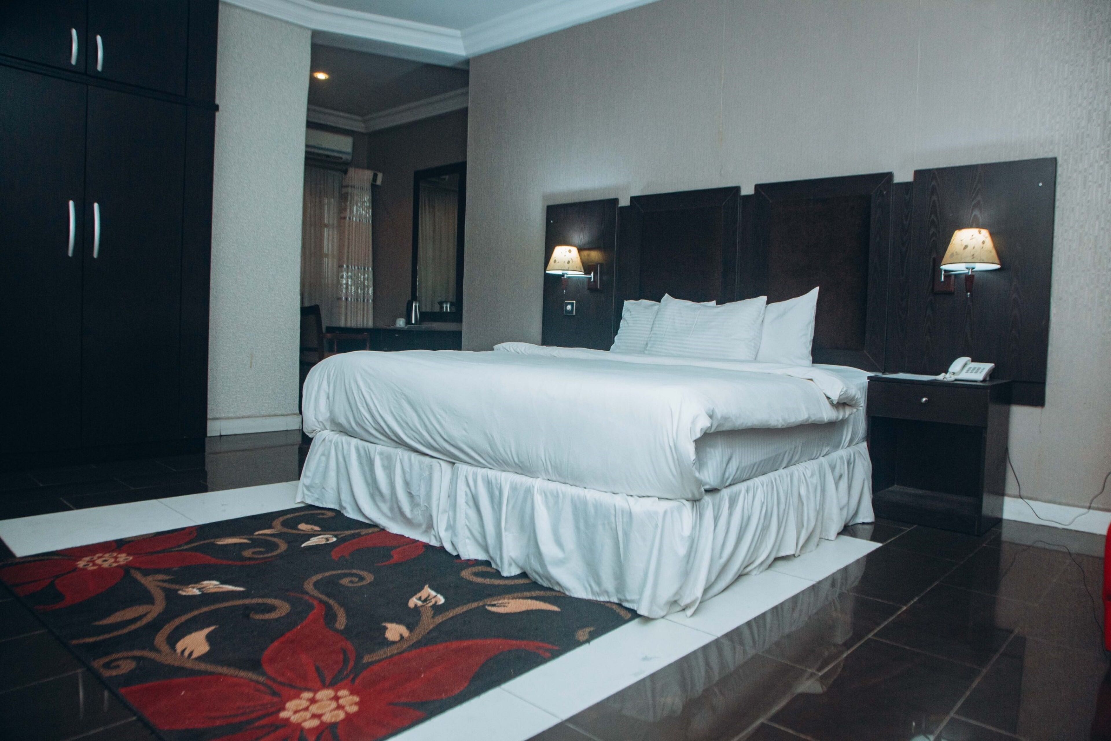 Draps en coton égyptien, literie de qualité supérieure