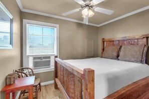 1 間睡房、熨斗/熨衫板、免費 Wi-Fi、床單