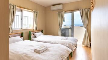 3 slaapkamers, een bureau, gratis wifi, beddengoed