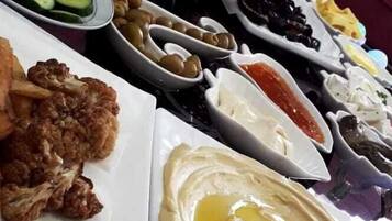 Daily continental breakfast for a fee