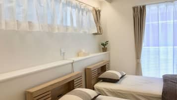 1 bedroom, desk, free WiFi, bed sheets