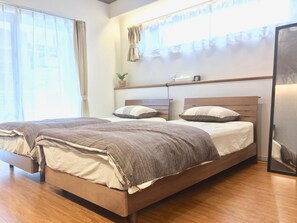 1 bedroom, desk, free WiFi, bed sheets - 2B Bedroom and dining room are independent Super / Ginowan Okinawa (Ginowan)