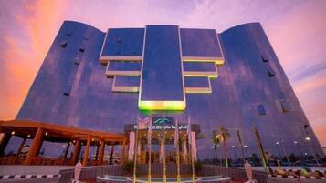 Façade de l’hébergement