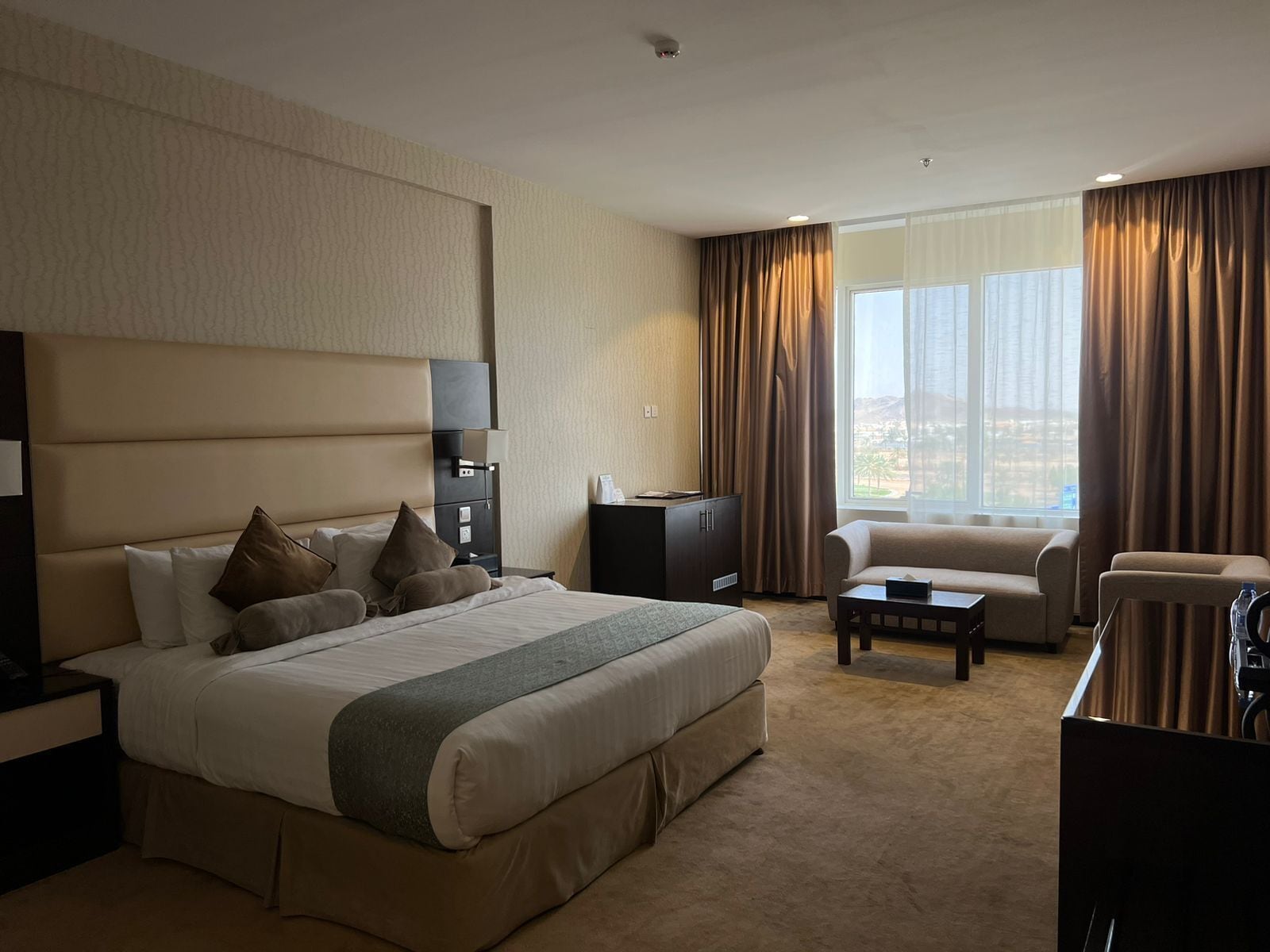 プレミア ルーム クイーンベッド 1 台 シティビュー | ミニバー、セーフティボックス (室内)、防音設備、アイロン / アイロン台