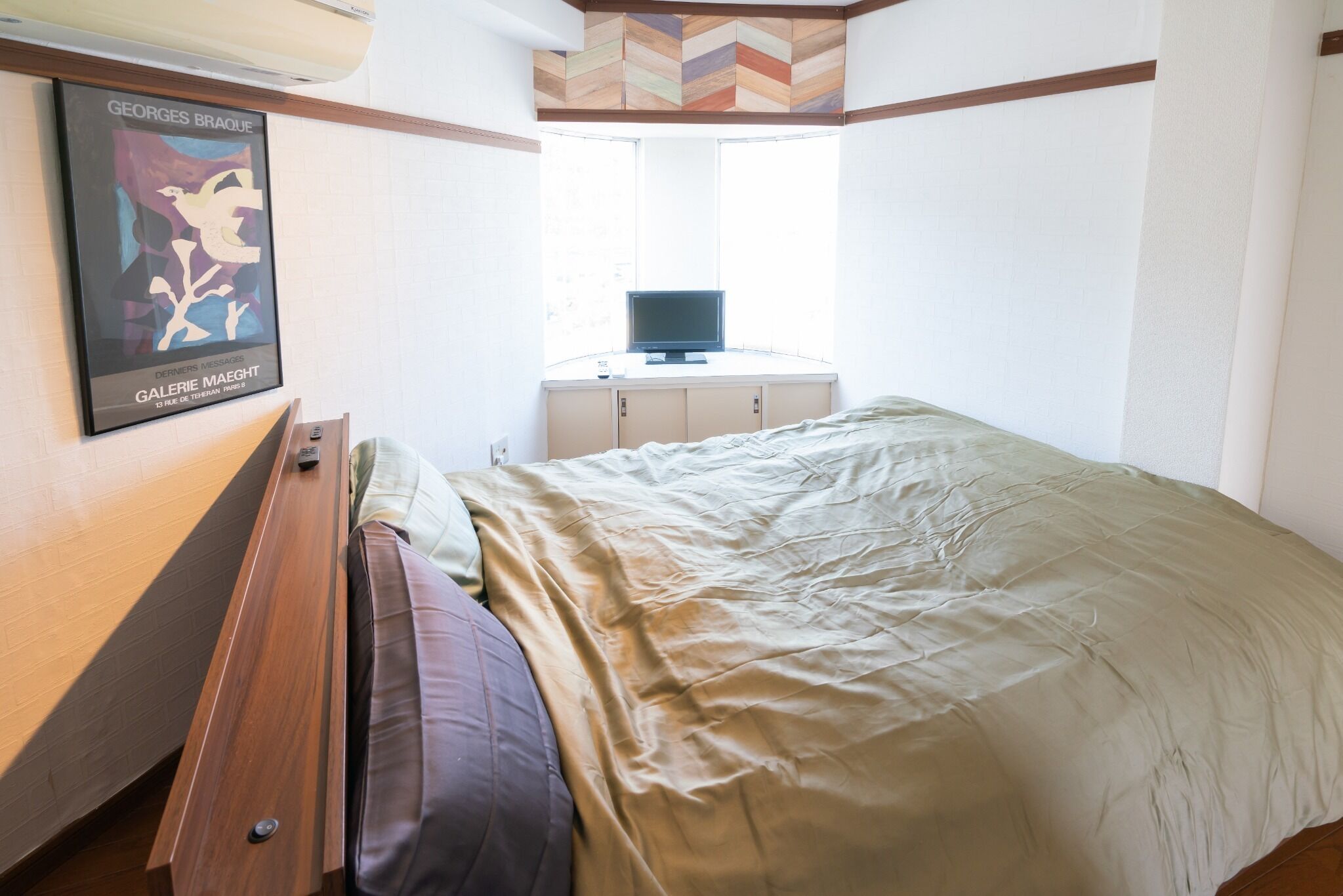 2 bedrooms, desk, free WiFi, bed sheets