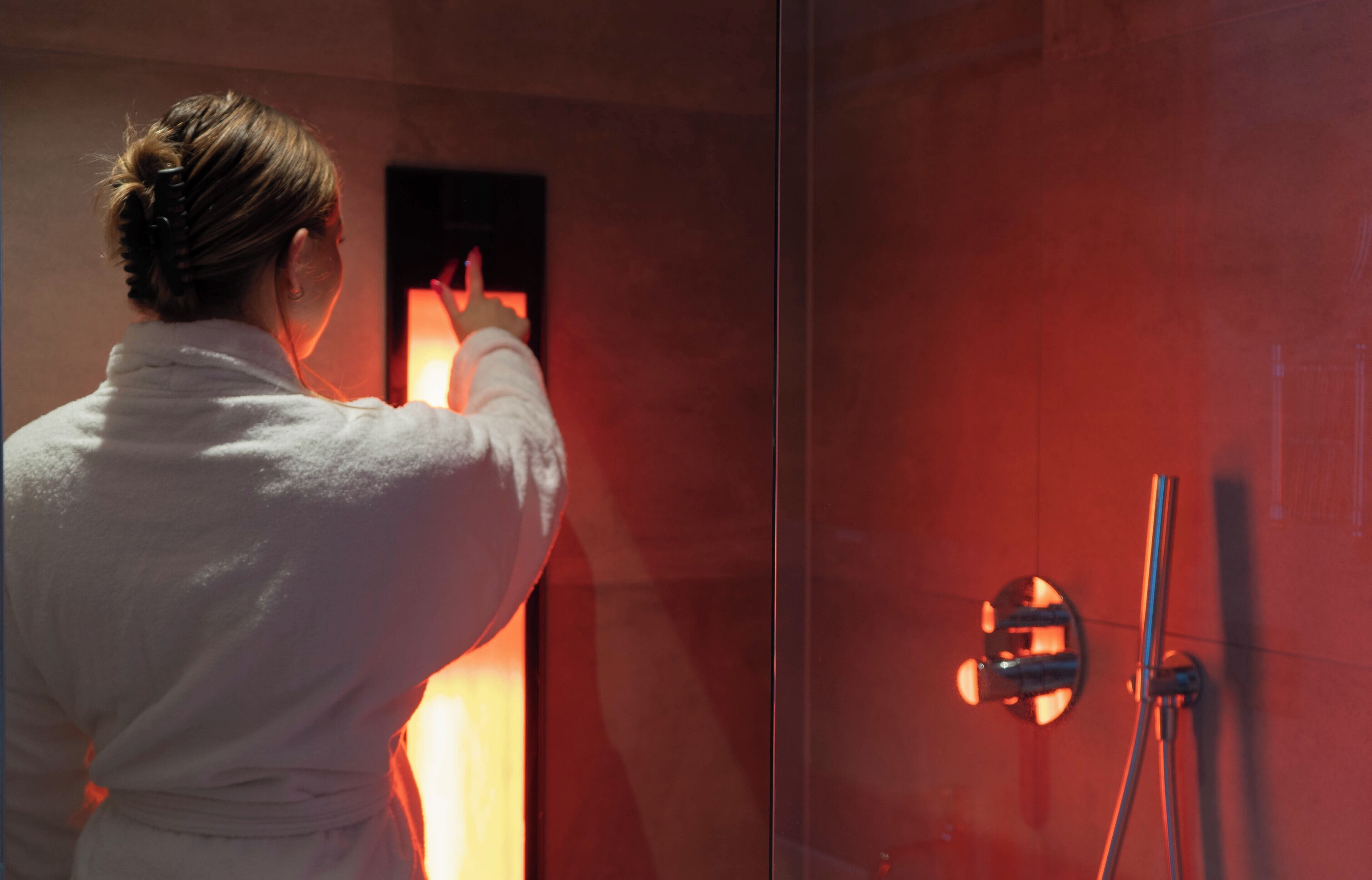 superior double room, 1 king bed, non smoking | bathroom shower