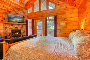 Huisje, meerdere bedden, hot tub