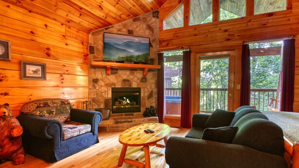 Cabin, nhiều giường, bồn tắm nước nóng