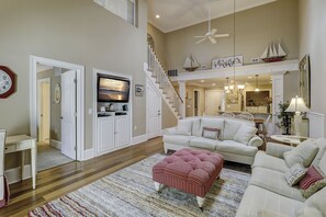 Smart TV - 122 Abbington is a beautiful 3-bedroom, 3 bath villa in Palmetto Dunes (Hilton Head Island)