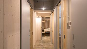 AMP FLAT Nishijin 2F | Private kitchenette | Fridge, microwave, stovetop, coffee/tea maker