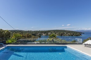 Una piscina riscaldata