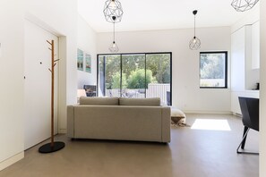 Departamento, 1 habitación, con acceso para personas discapacitadas, cocina | Sala de estar | Televisión de pantalla plana 