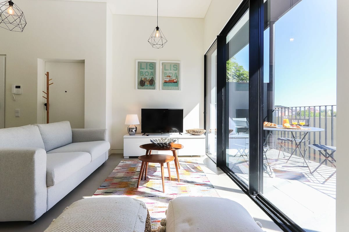 Departamento, 1 habitación, con acceso para personas discapacitadas, cocina | Sala de estar | Televisión de pantalla plana