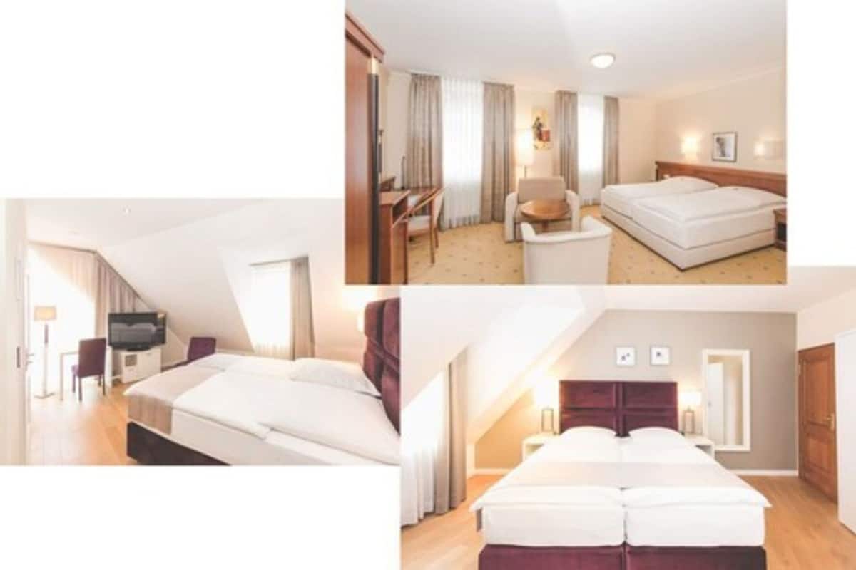 Een bureau, geluiddichte muren, gratis wifi, beddengoed