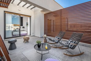 Deluxe-Doppelzimmer | Terrasse/Patio