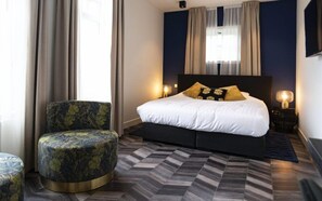 Deluxe Room | In-room safe, blackout drapes, soundproofing, iron/ironing board - Boutique Hotel WesterVilla (Amsterdam)