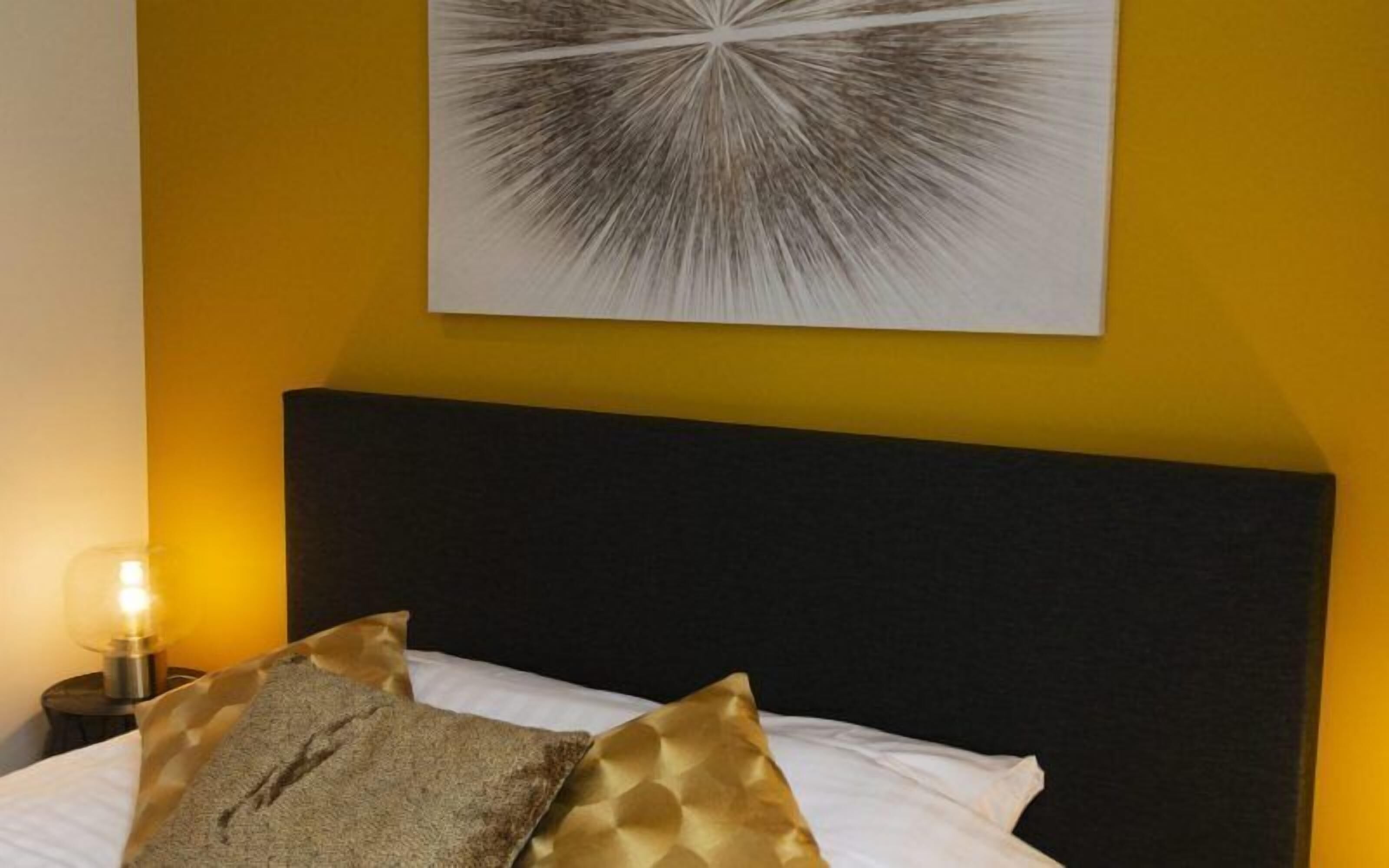 In-room safe, blackout curtains, soundproofing, iron/ironing board