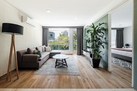 公寓, 1 间卧室 | 起居区 | 液晶电视