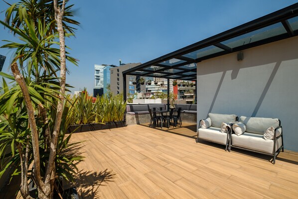 Rooftop terrace - Nido Parque Lincoln (Mexico City)