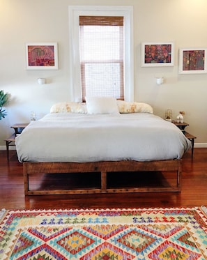 2 bedrooms, in-room safe, iron/ironing board, WiFi