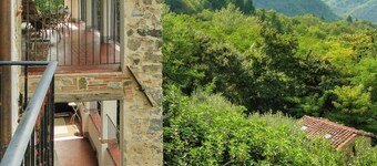 Villa degli Archi, Private pool, mountain views, WIFI, 3 terraces, mature garden