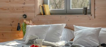 traumHaff® Cozy sailmaker's house, sauna, boat, tiled stoves, 400 to the water