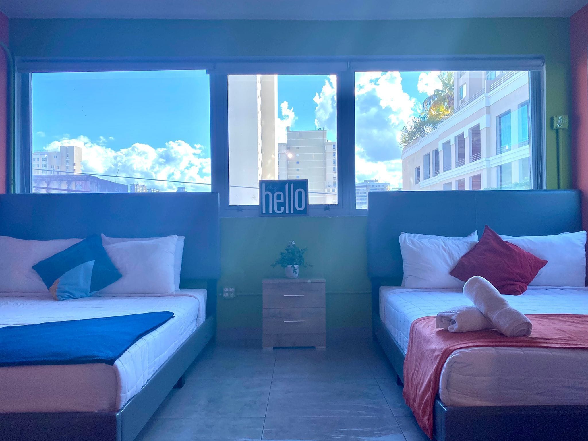 Individually decorated, free WiFi, bed sheets