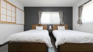 3 bedrooms, desk, free WiFi, bed sheets