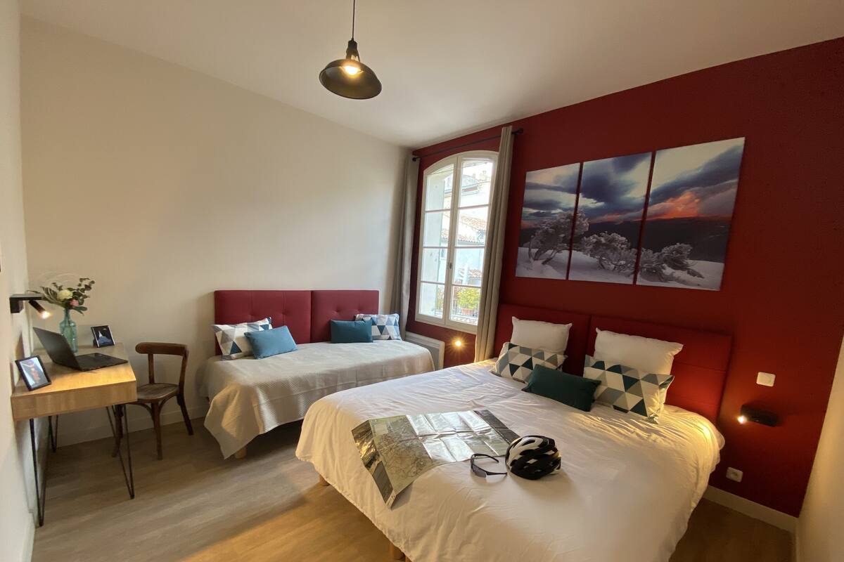 Literie de qualité supérieure, chambres insonorisées