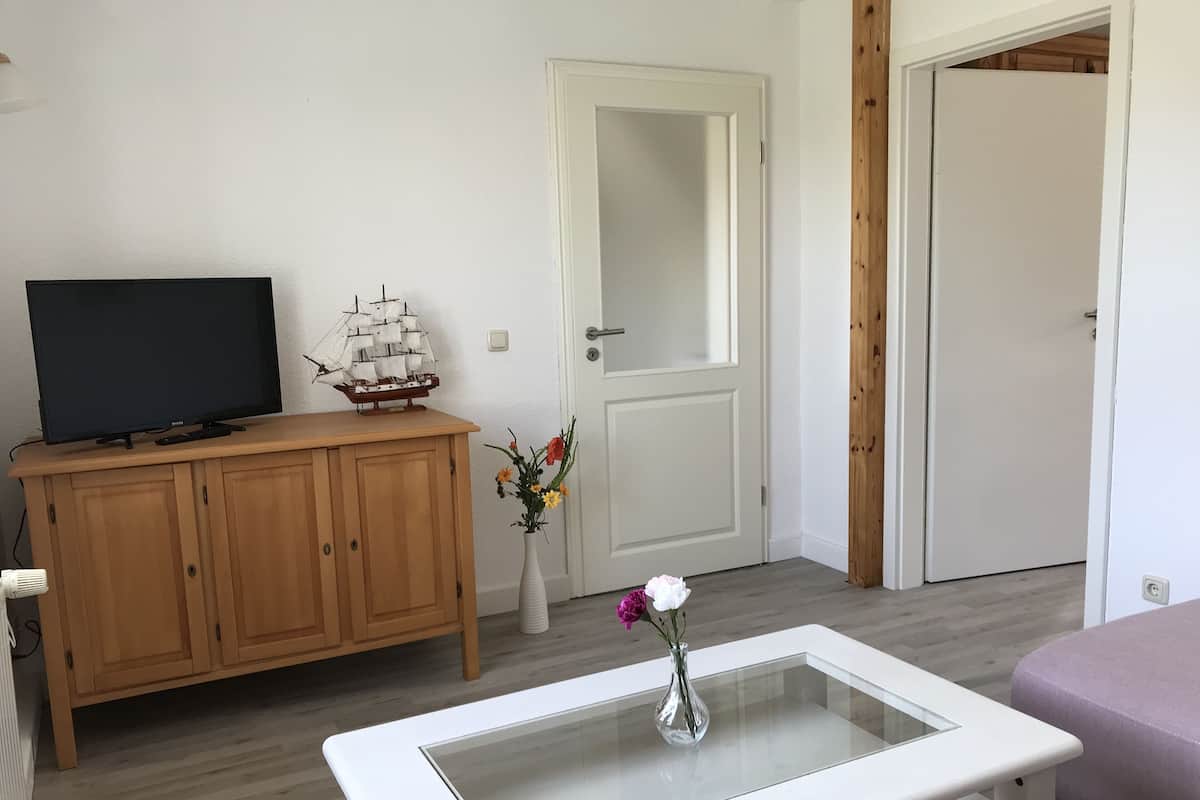 Apartamento (1 inkl. Endreinigung EUR 110) | 1 dormitorio, cortinas opacas, sistema de insonorización