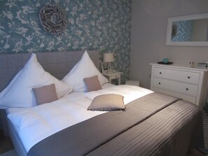 公寓, 2 間臥室 (1 incl. Endreinigung EUR 60) | 2 間臥室、低過敏寢具、獨特裝潢、布置獨特