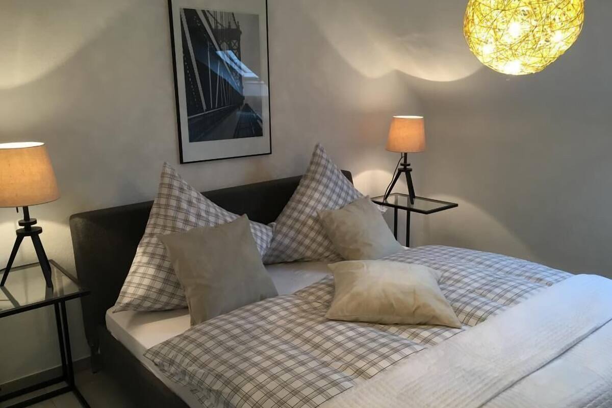 Apartment, 2 Bedrooms, Balcony (3 incl. Endreinigung EUR 60) | 2 bedrooms, hypo-allergenic bedding available, blackout drapes