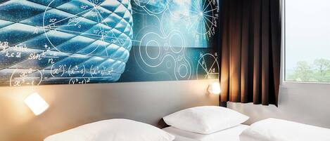 Twin Room | Premium bedding, soundproofing, bed sheets