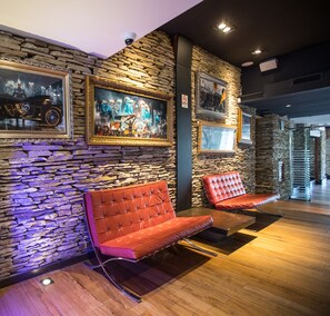 Sala de estar en el lobby