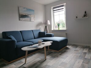 Smart TV, DVD player, books, stereo