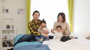 2 bedrooms, desk, iron/ironing board, free WiFi