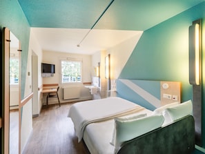 1 slaapkamer, een bureau, gratis wifi