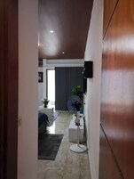 Deluxe Studio | Individually decorated, individually furnished, blackout drapes