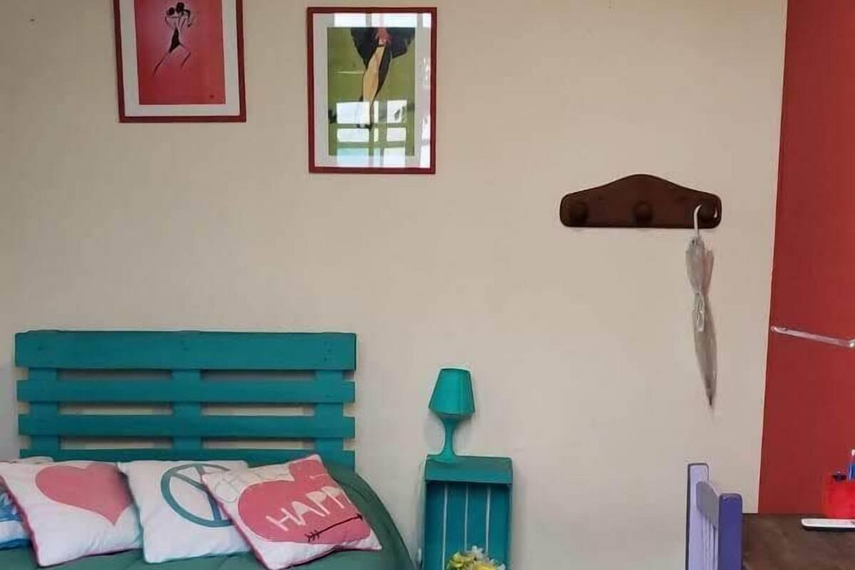 Habitación Pugliese | Màn/rèm cản sáng, truy cập Internet không dây miễn phí, bộ trải giường 