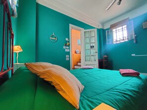 Habitación Dolina | Blackout curtains, free WiFi, bed sheets - Casa Reina Palermo Queens (Buenos Aires)