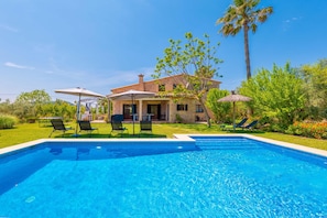 Pool - MERCADER - Beautiful villa, with private pool and surrounded by nature, on the outskirts o (Alcúdia)