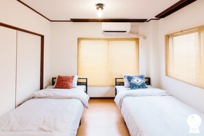2 Schlafzimmer, Schreibtisch, kostenloses WLAN, Bettwäsche
