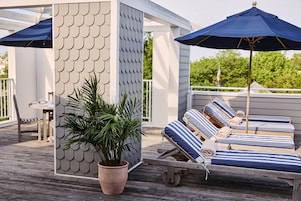 Suite, 1 habitación, terraza, vistas al puerto | Terraza o patio