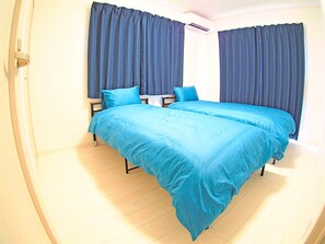 4 bedrooms, desk, iron/ironing board, free WiFi