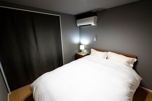 2 dormitorios, tabla de planchar con plancha, wifi gratis y ropa de cama