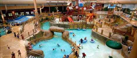 Indoor pool, outdoor pool