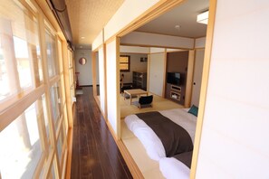 2 slaapkamers, een bureau, gratis wifi, beddengoed